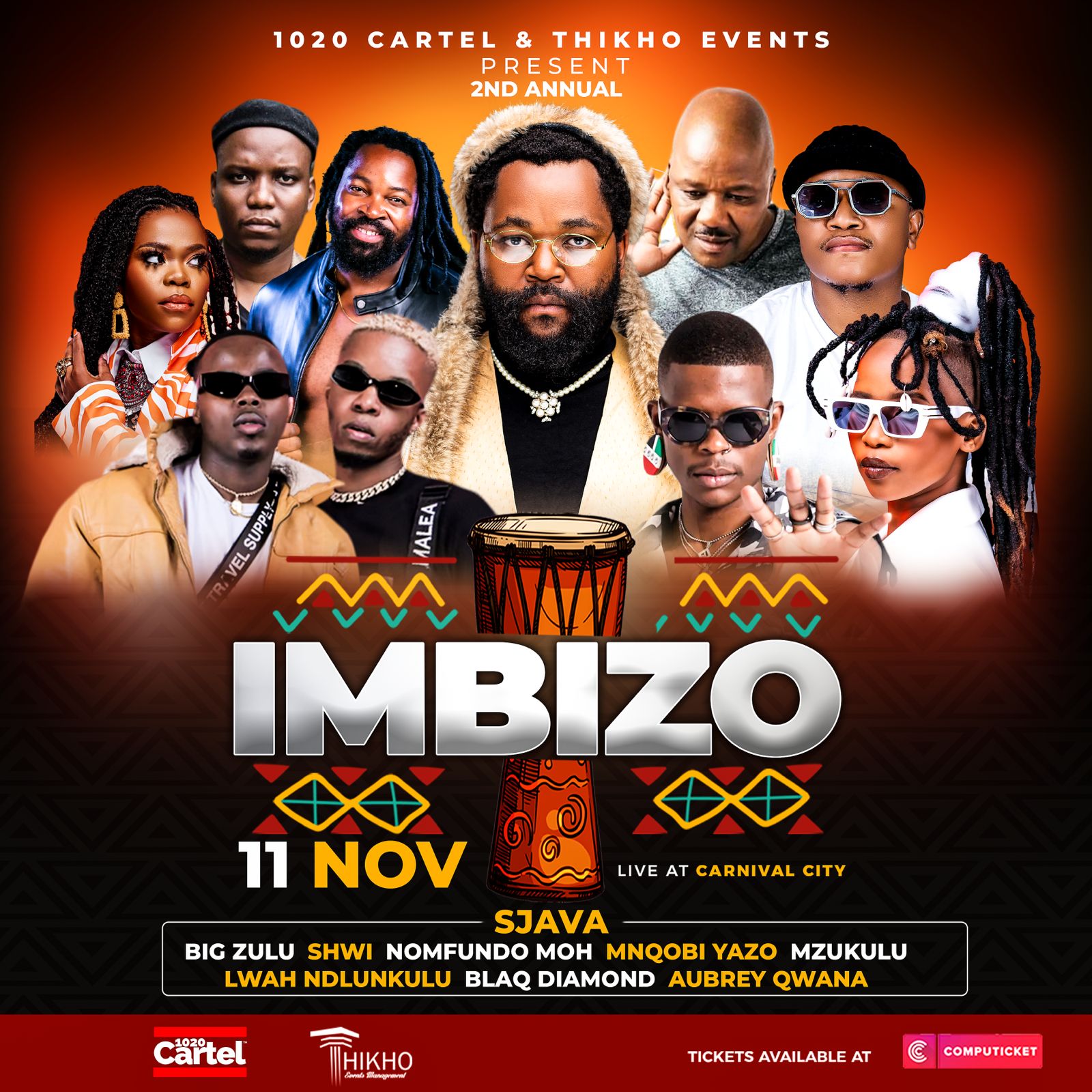 Sjava's 2nd Annual Imbizo Concert To Feature Shwi, Big Zulu